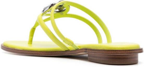 Michael Kors Sandalen met logoplakkaat Groen