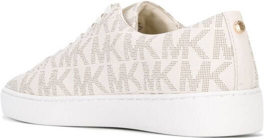 Michael Kors logo print sneakers Wit