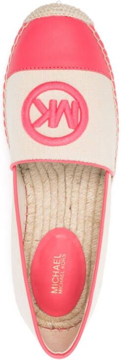 Michael Kors Espadrilles met geborduurd monogram Beige