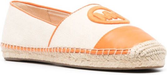 Michael Kors Espadrilles met geborduurd monogram Beige