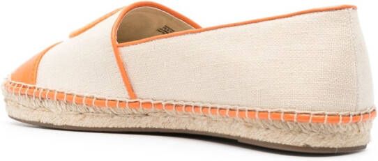 Michael Kors Espadrilles met geborduurd monogram Beige