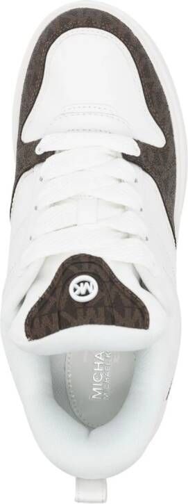 Michael Kors Sneakers met monogram patroon Wit