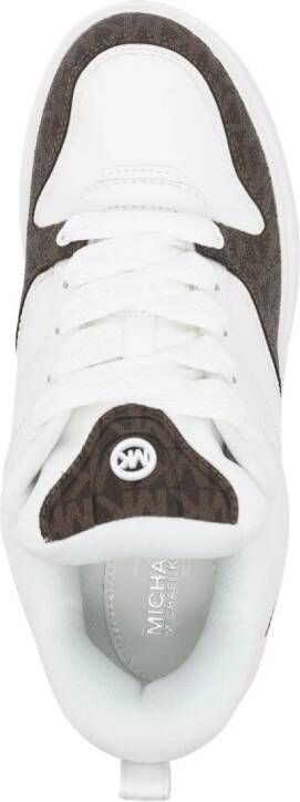 Michael Kors Sneakers met monogram patroon Wit