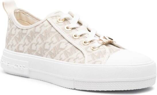 Michael Kors Sneakers met ronde neus Beige