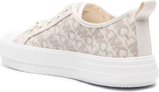 Michael Kors Sneakers met ronde neus Beige