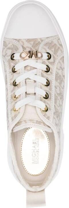Michael Kors Sneakers met ronde neus Beige