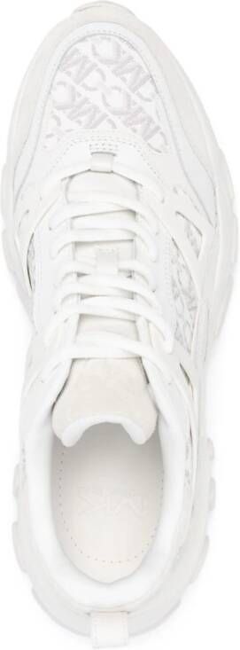 Michael Kors Nick Empire sneakers met logoprint Wit