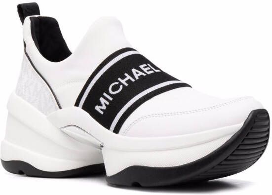 Michael Kors Nick slip-on sneakers Wit