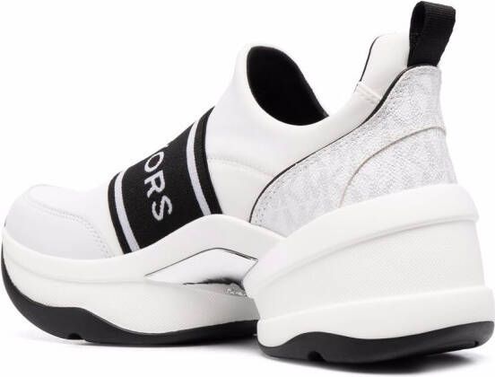 Michael Kors Nick slip-on sneakers Wit