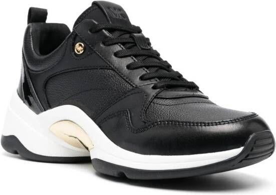 Michael Kors Orion leren sneakers Zwart