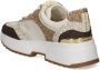 Michael Kors Percy sneakers met monogramprint Beige - Thumbnail 3