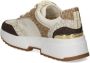 Michael Kors Percy sneakers met monogramprint Beige - Thumbnail 8