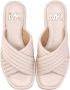 Michael Kors Portia leren slippers Zwart - Thumbnail 4