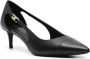 Michael Kors Pumps met logoplakkaat en uitgesneden detail Zwart - Thumbnail 10