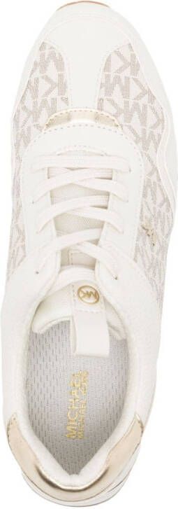 Michael Kors Raina sneakers met plateauzool Goud