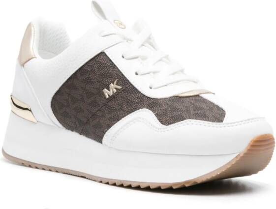 Michael Kors Raina sneakers met vlakken Wit