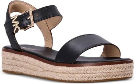 Michael Kors Richie espadrille sandalen Zwart