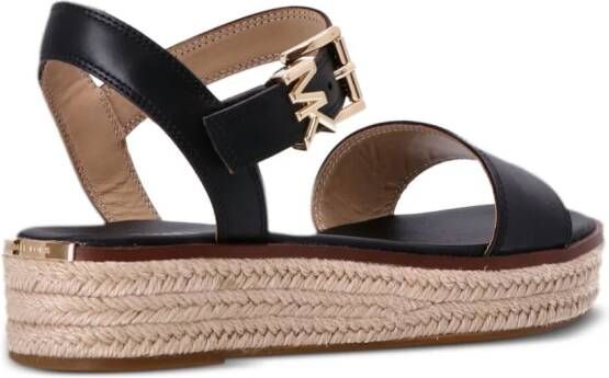 Michael Kors Richie espadrille sandalen Zwart