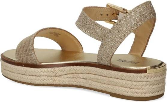 Michael Kors Richie glitter sandalen Goud