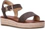 Michael Kors Isaac leren espadrilles Bruin - Thumbnail 2