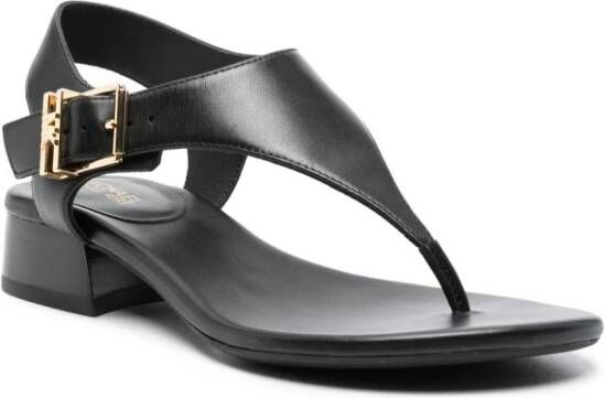 Michael Kors Robyn leren sandalen Zwart