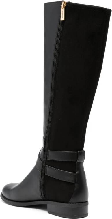 Michael Kors Rory laarzen met logoplakkaat Zwart