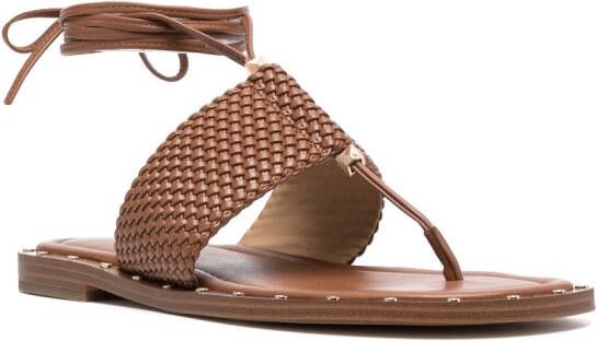 Michael Kors Sandalen met enkelbandje Bruin