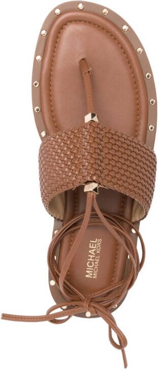 Michael Kors Sandalen met enkelbandje Bruin
