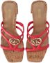 Michael Kors Sandalen met logoplakkaat Roze - Thumbnail 4