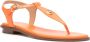 Michael Kors Sandalen met logoplakkaat Oranje - Thumbnail 6