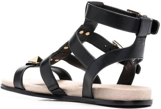 Michael Kors Sandalen met studs Zwart