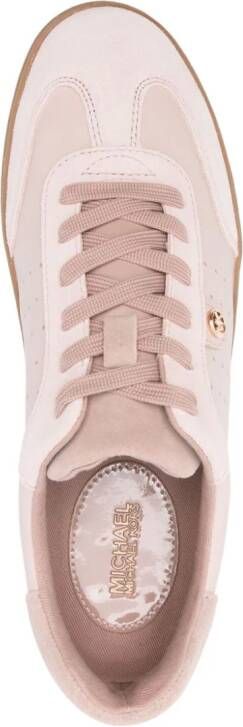 Michael Kors Scotty leren sneakers Roze