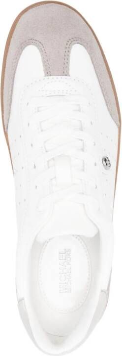 Michael Kors Scotty leren sneakers Wit