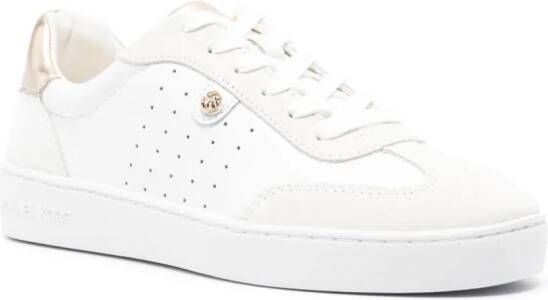 Michael Kors Scotty leren sneakers Wit