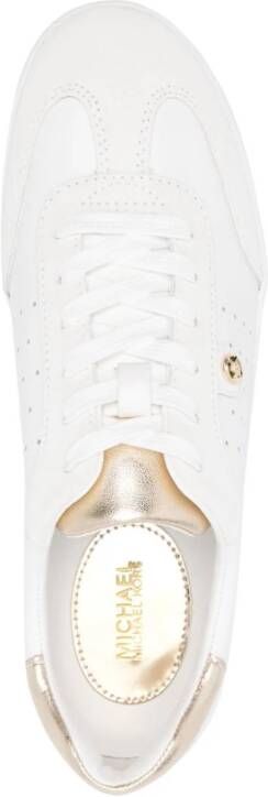 Michael Kors Scotty leren sneakers Wit