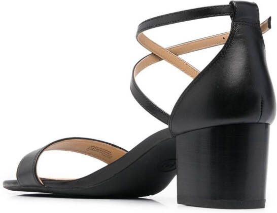 Michael Kors Serena Flex leren sandalen Zwart