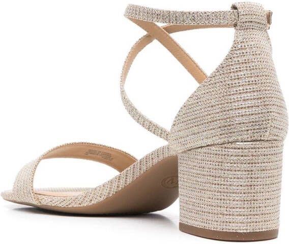 Michael Kors Serena sandalen met open neus Goud