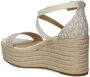 Michael Kors Serena sandalen met sleehak Wit - Thumbnail 3