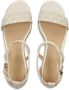 Michael Kors Serena sandalen met sleehak Wit - Thumbnail 4