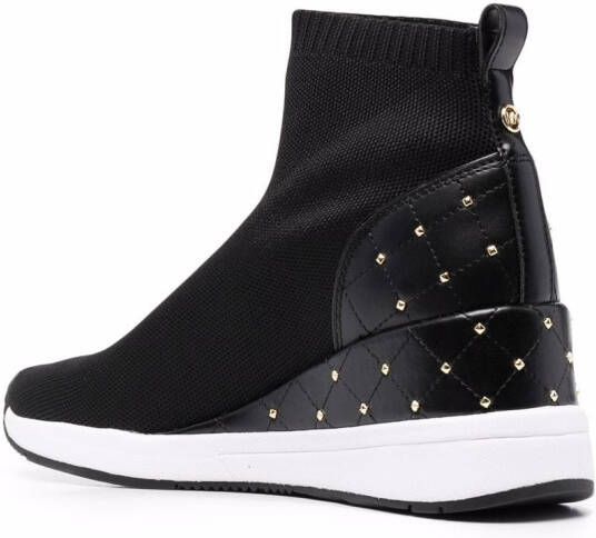 Michael Kors Skylar high-top sneakers Zwart