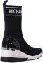 Michael Kors Skyler sneakers met sleehak Zwart - Thumbnail 3