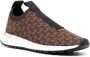 Michael Kors Emmett sneakers met monogramprint Bruin - Thumbnail 10