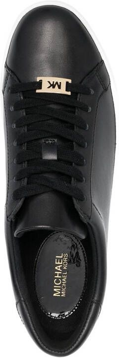 Michael Kors Sneakers met logoplakkaat Zwart
