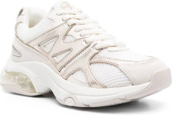 Michael Kors Sneakers met mesh vlak Beige