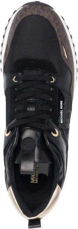 Michael Kors Sneakers met monogramprint Zwart