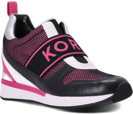 Michael Kors Sneakers met sleehak Roze