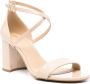 Michael Kors Sophie 70mm leren sandalen Beige - Thumbnail 2