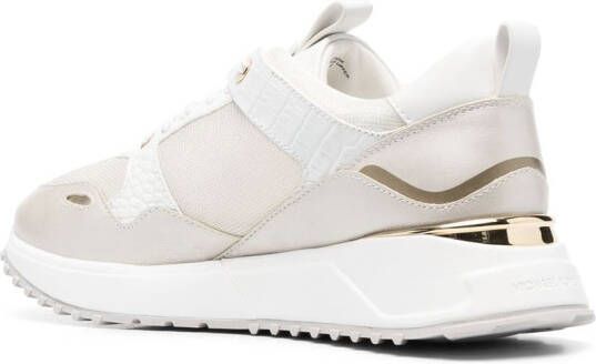 Michael Kors Sneakers met metallic-effect Goud
