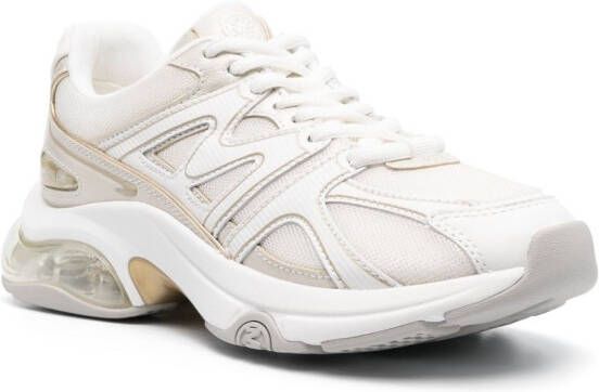 Michael Kors Sneakers met doorzichtige hak Wit