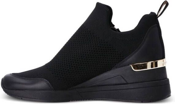 Michael Kors Willis sneakers met rits Zwart